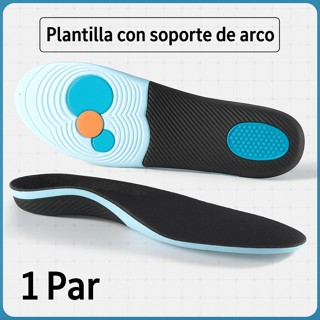 Plantillas Ortopédicas 4D | Soporte Total y Máximo Confort