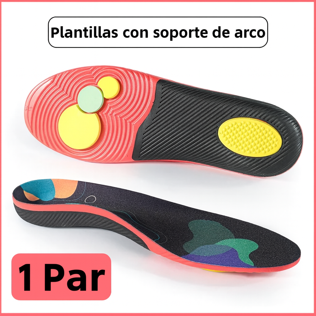 Plantillas Ortopédicas 4D | Soporte Total y Máximo Confort