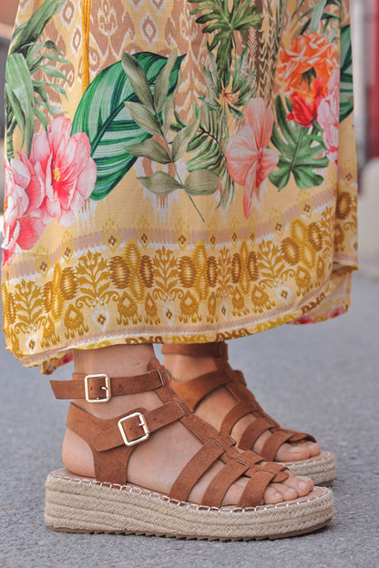 Sandalias Terra "Suede"