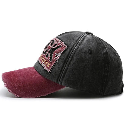 Gorra de beisbol desgastada