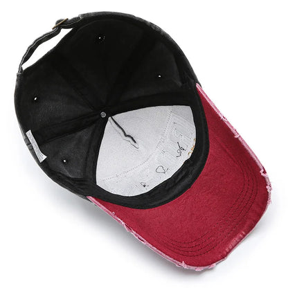 Gorra de beisbol desgastada