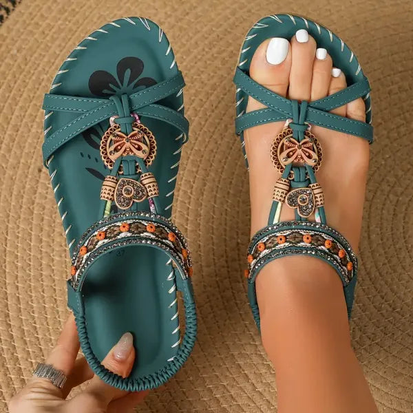 Sandalias "Tulum Brillante"