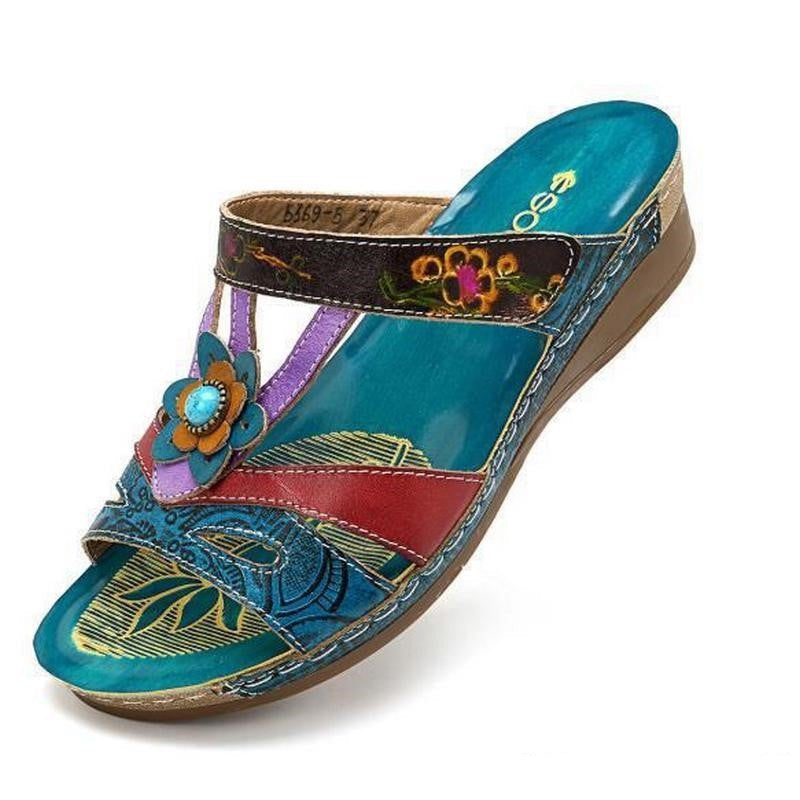 Sandalias "Taxco Artesana"