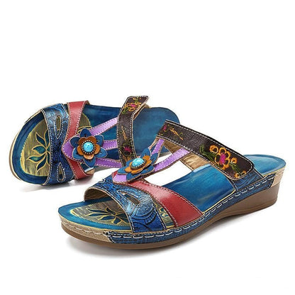 Sandalias "Taxco Artesana"