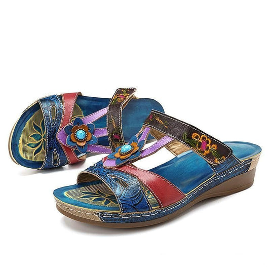 Sandalias "Taxco Artesana"