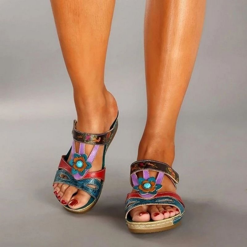 Sandalias "Taxco Artesana"